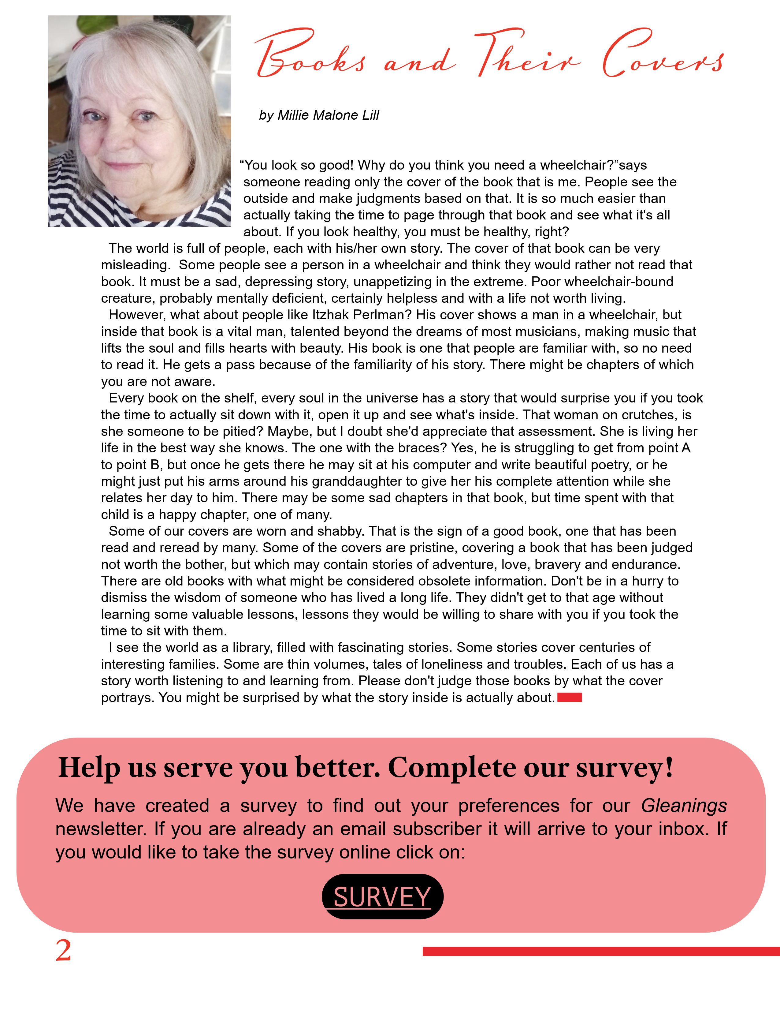 Gleanings Spring 2026 Page 2